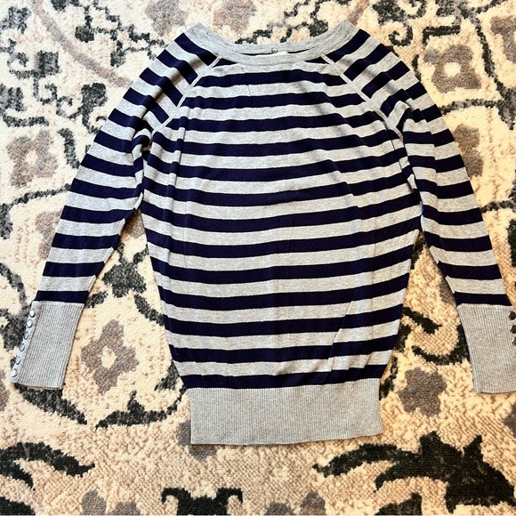 Ruby Moon Striped Sweater, Size S - Picture 2 of 5